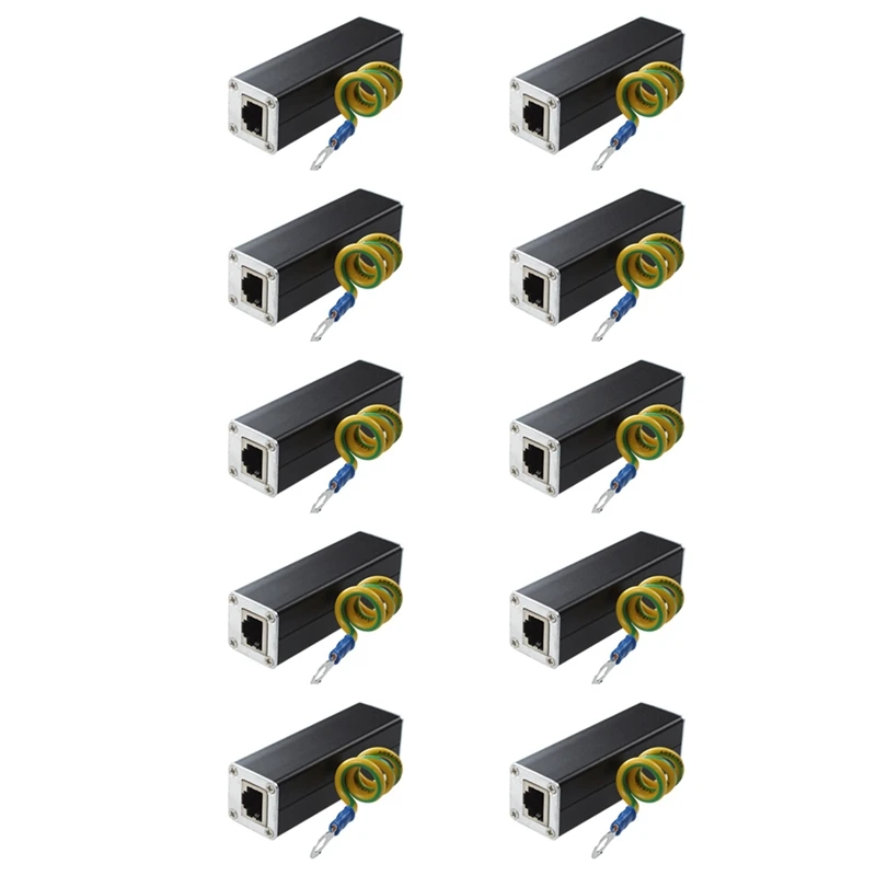 

Сетевой сетевой стабилизатор напряжения 10X RJ45 Plug 100Mhz