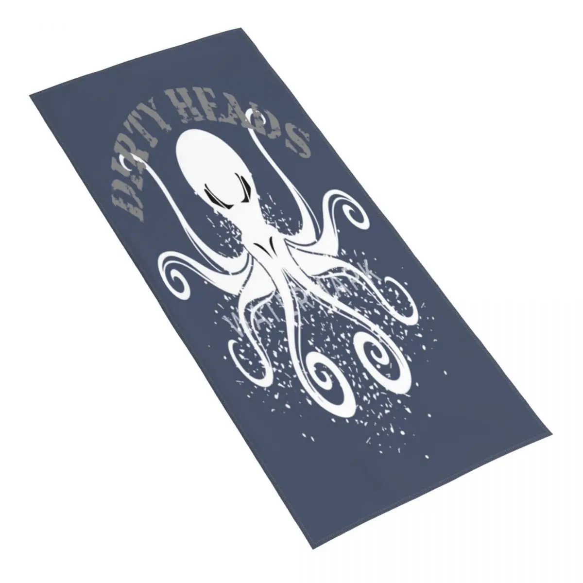 

Dirty Heads Octopus Music Band Towel Skin-friendly Fabric Pool Personalized Pattern