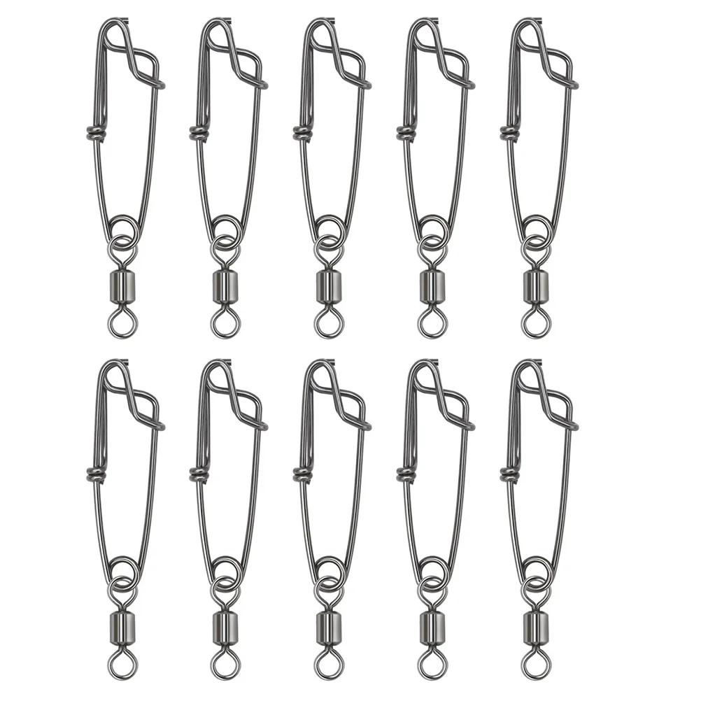 

Swivel Rolling Snap Bearing Connector Hooks Tool Ring Gear Steel Stainless Outdoor Rod Line Hanging Spooler Tackle Fishhooks