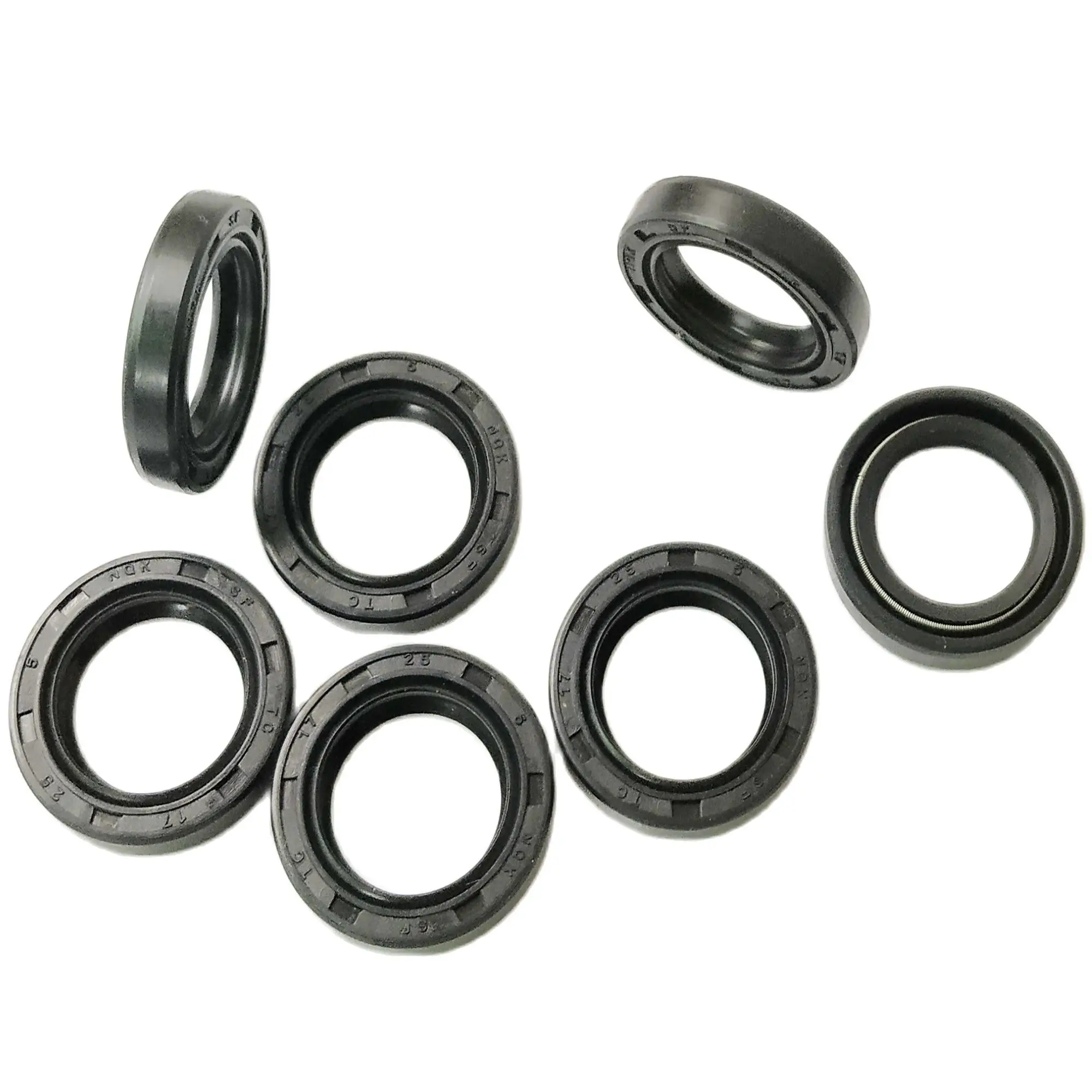 Каркасный масляный уплотнитель вала NBR прокладка из нитрильного каучука 1 2 3 шт.