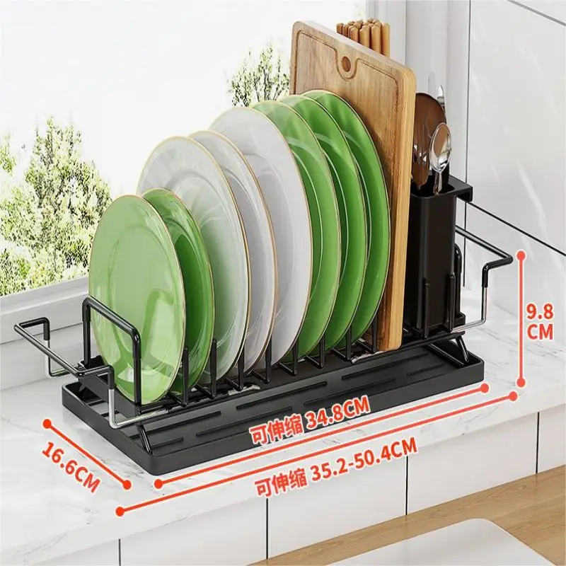 

Компактная металлическая сушилка для посуды