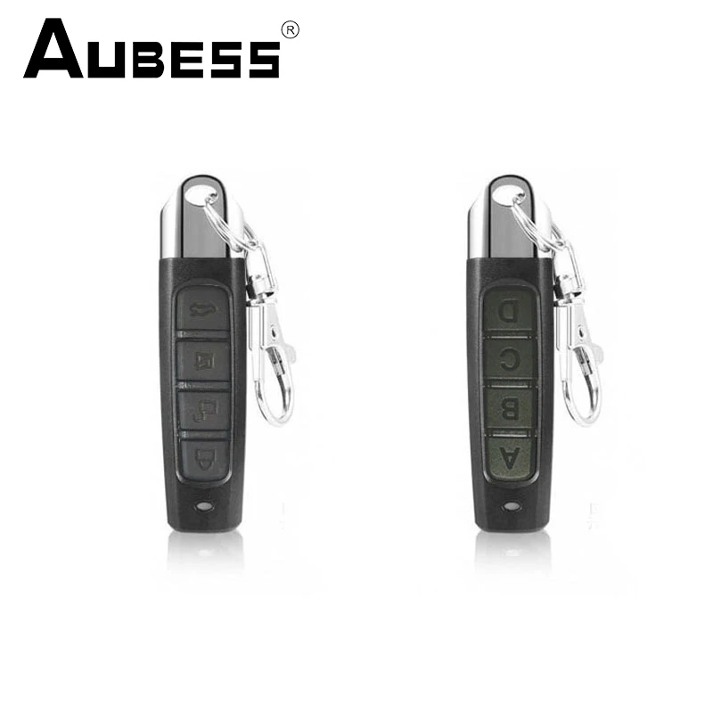 

Aubess 433MHZ Remote Control 4 Channe Garage Gate Door Opener Remote Control Duplicator Clone Cloning Code Car Key Duplicator