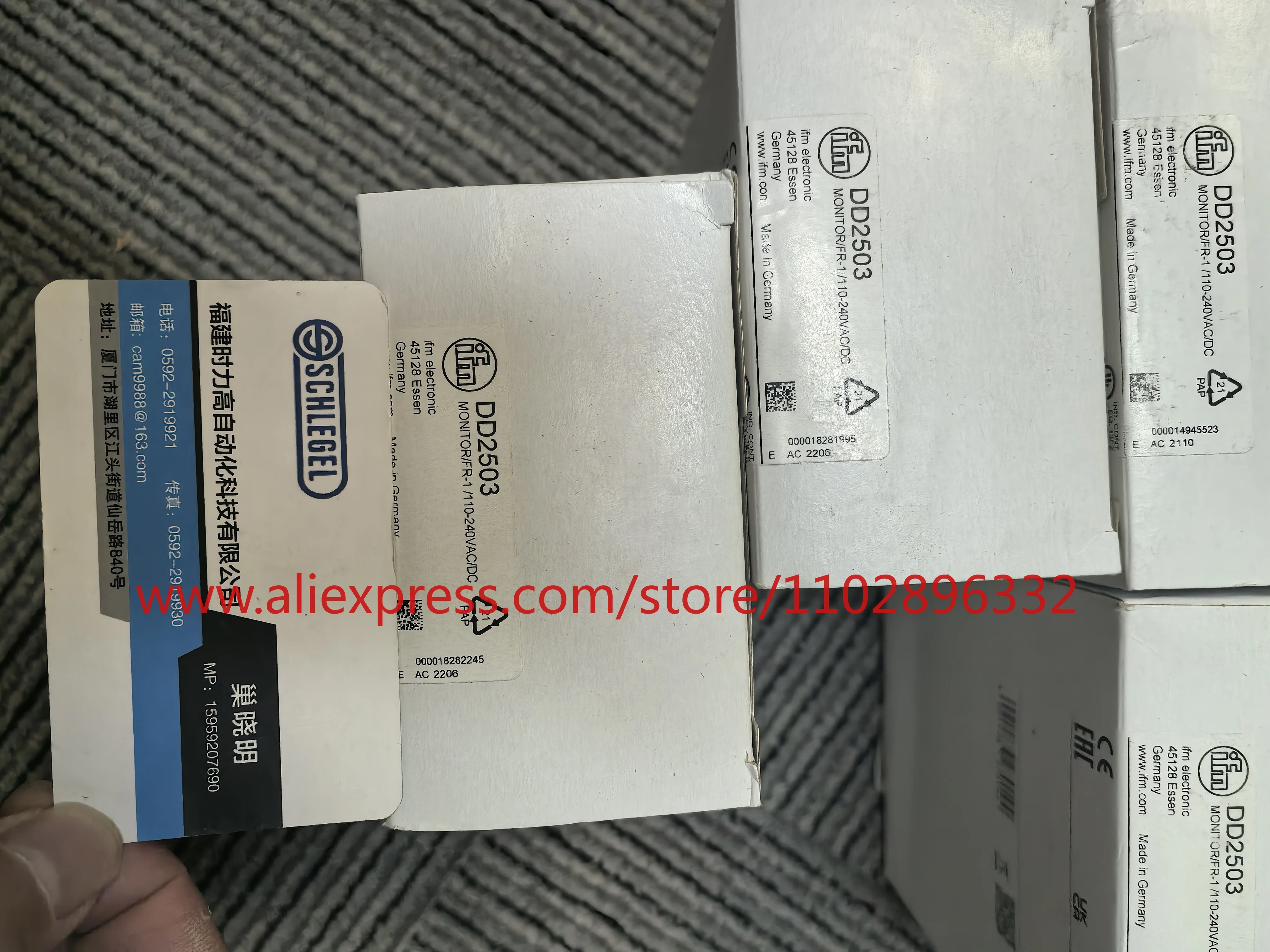 Модуль датчика IFM DD0203 DD2503 100% новый и оригинальный