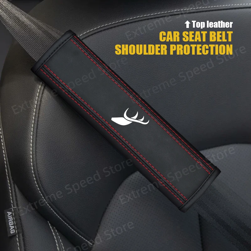 Для Hirsch Эмблема Aero 95X 97X 93X 94X 91 99 кожаная подушка для автомобильного ремня