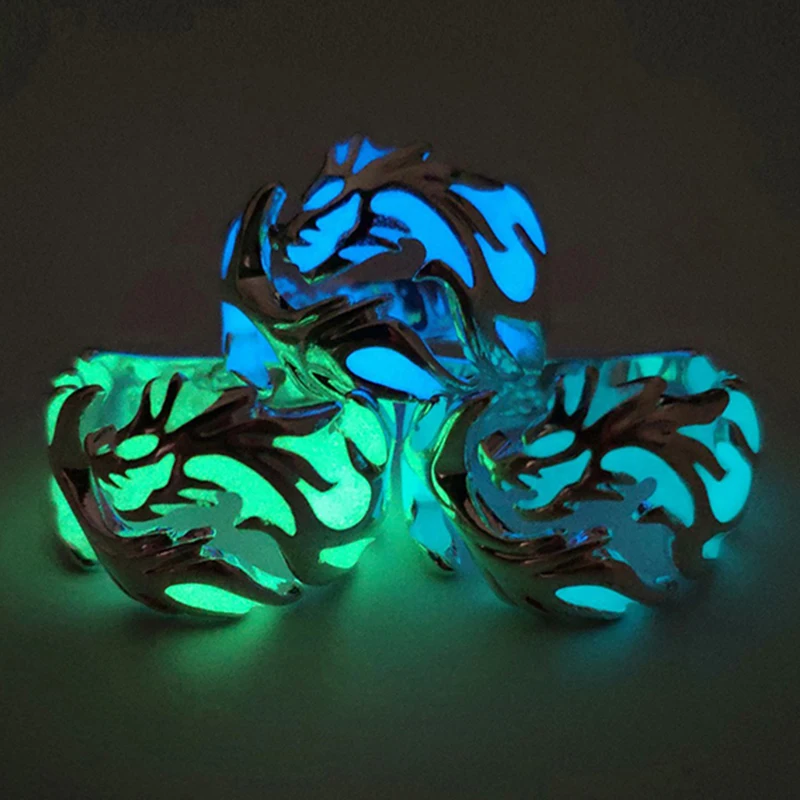 

Retro Individuality Rings For Women Men Necessary Accessories For Nightclubs&Bars Personality Dragon Loong Fashion Jewelry Ring