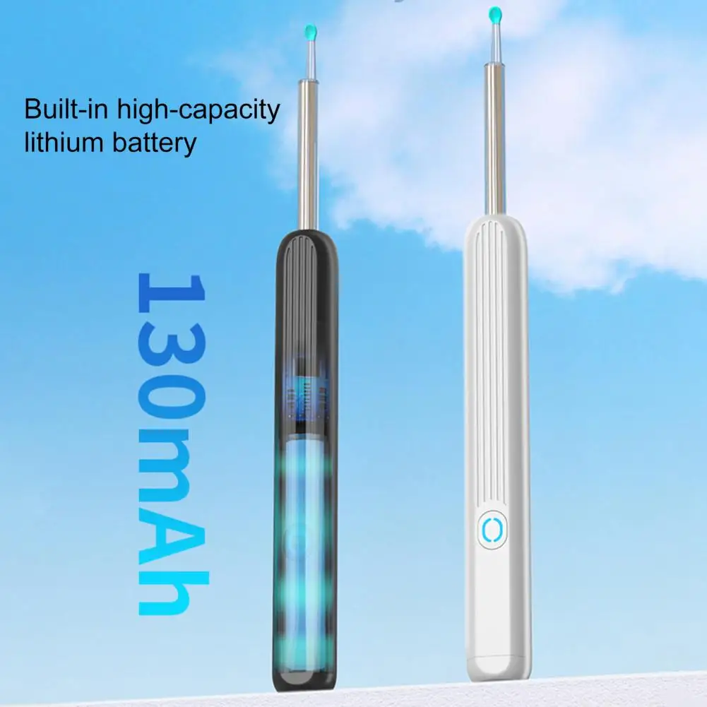 

1 Set Smart Ear Pick APP Visual Ipx5 Waterproof Wi-Fi Connection Display Electric Ear Cleaning Stick with Otoscopes Kit