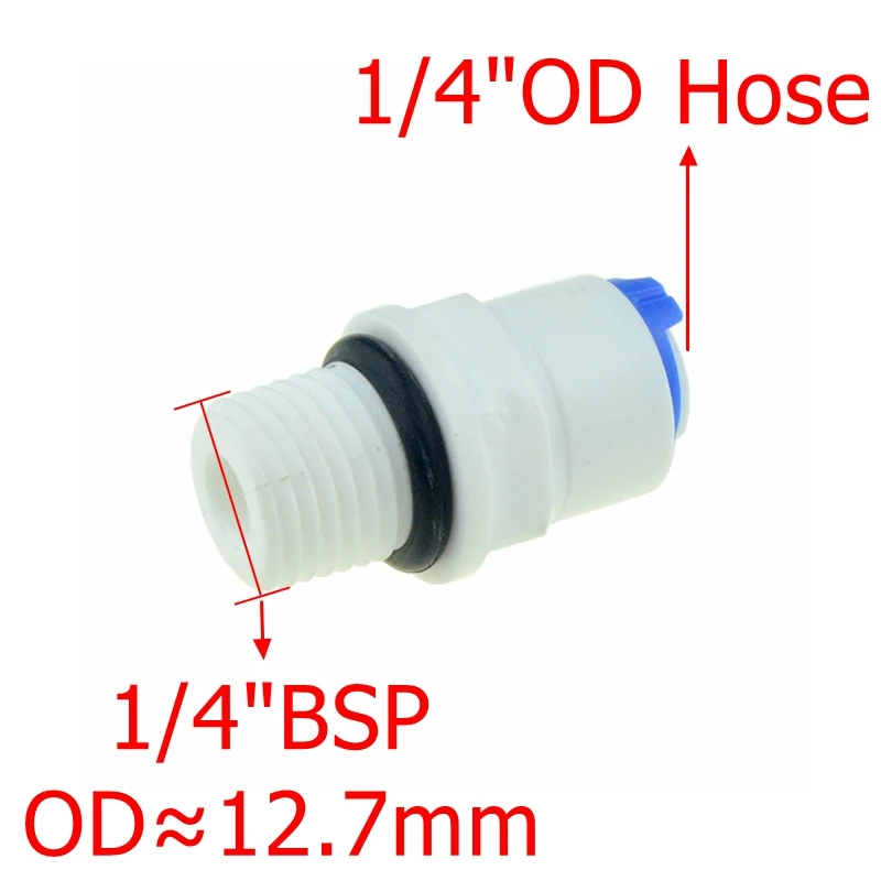 

WYWBEY Фитинг для водопроводной трубы 1/4", с уплотнительным кольцом