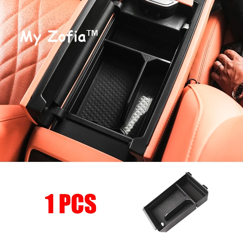 Для Changan Deepal S07 2025 2026, ящик для хранения автомобильного подлокотника, ABS, нижний органайзер с центральным управлением, лоток для автомобильных аксессуаров Tiyding