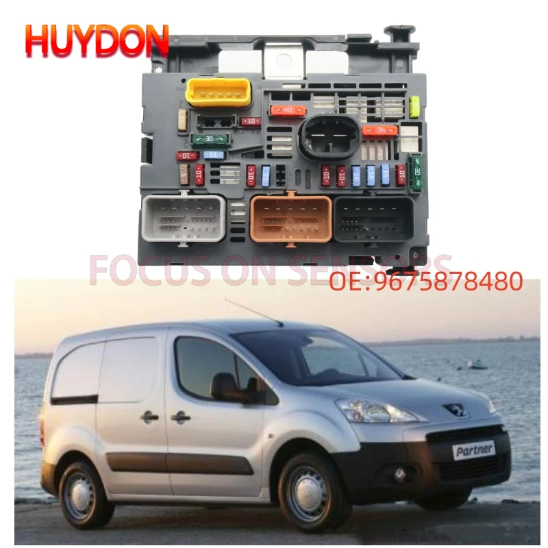 

9675878480 Новый блок управления блоком предохранителей в сборе для Peugeot Partner Tepee 2009 2010 2011 2012 2013 2014 2015 2016 1,6 VTi