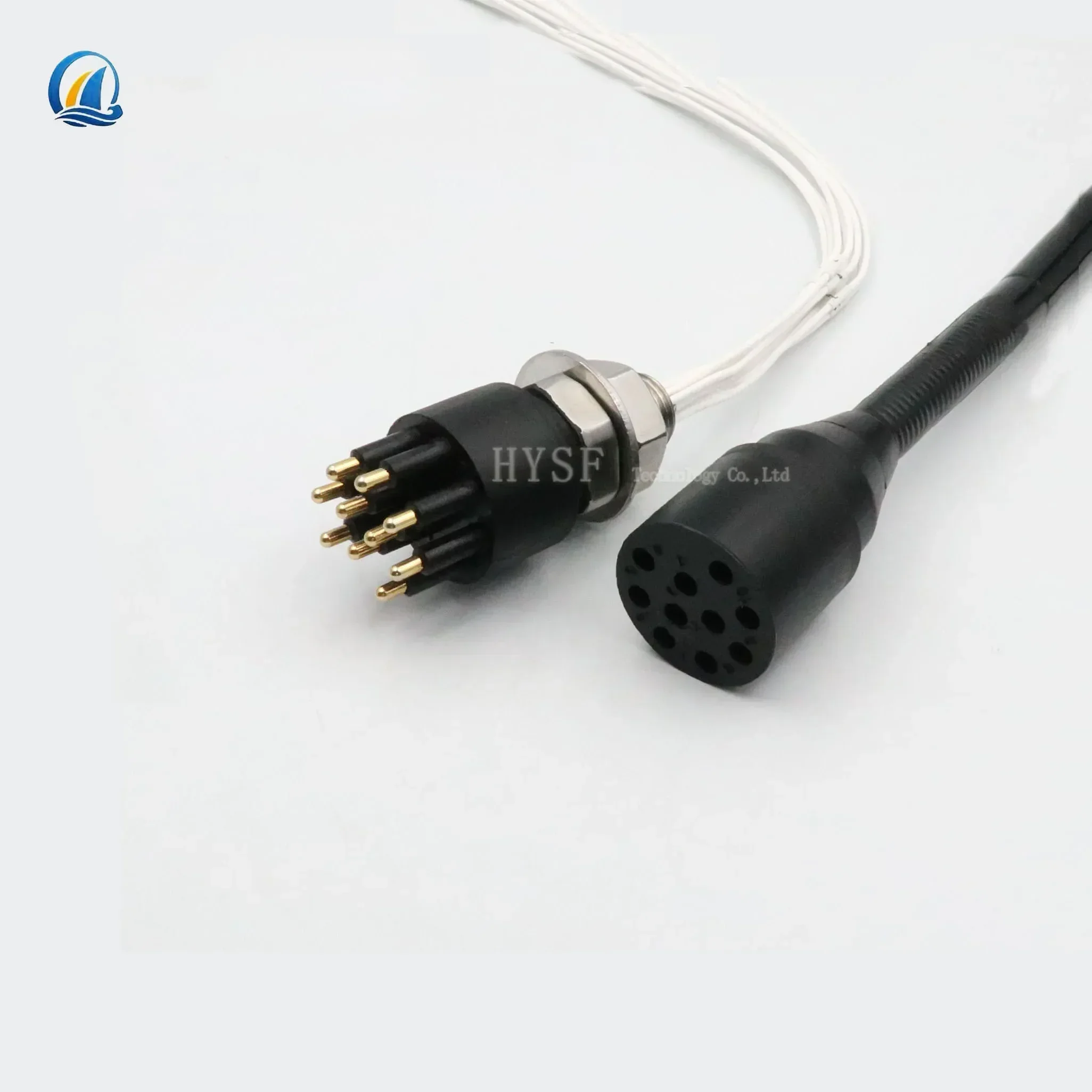 10-контактный subconn водонепроницаемый круглый подводный Ethernet микросекон четыре