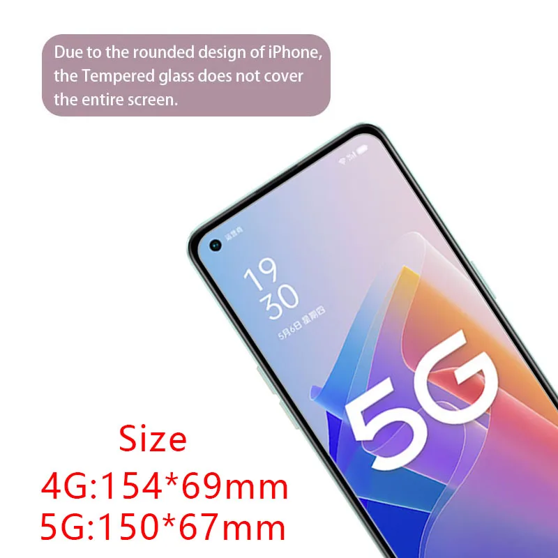 Защита экрана для oppo a96 4g 5g защитное закаленное стекло на oppoa96 a 96 96a пленка