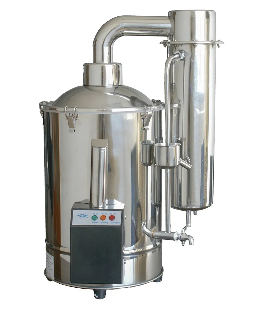 

electric heating water distiller stainless steel water distiller laboratory distillation equipment