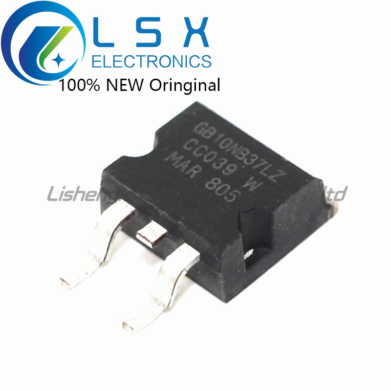 

New/5pcs GB10NB37LZ STGB10NB37LZ TO-263 Original On stock