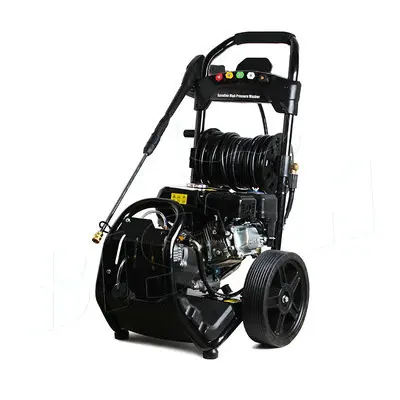

6.5HP four-stroke gasoline engine water pump,mobile washing machine,20 m water pipe, multi-nozzle joint,high pressure water gun
