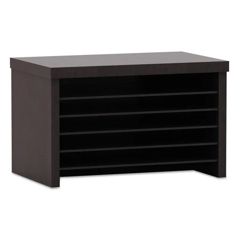 

ALEVA316012ES Valencia Series 15.75 in. 9.88 in. x 10.88 in. Under Counter File Organizer Shelf - Espresso