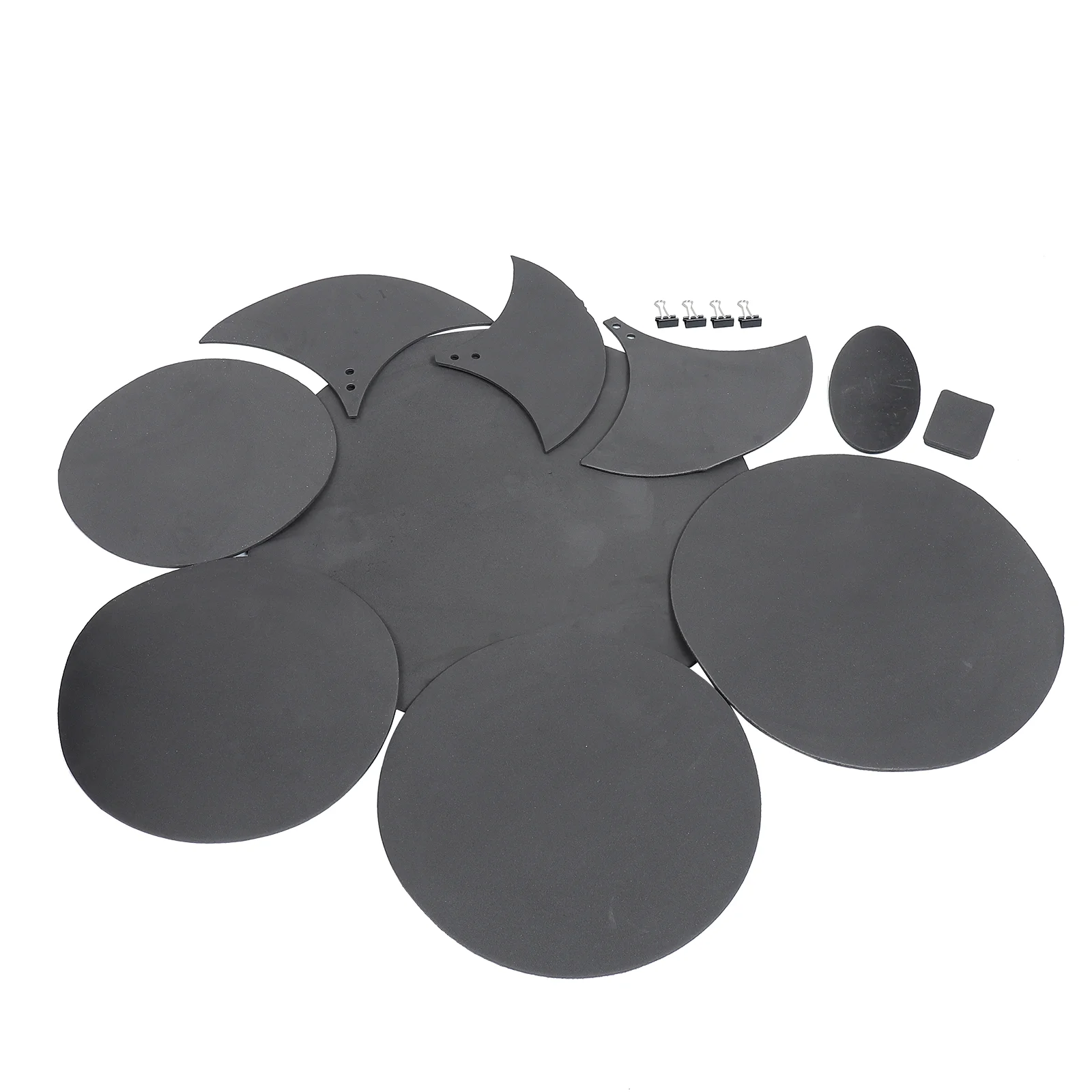 

Drum Mute Pad Cushions Dampening Pads Silencers Dampener Supplies Mats Electric