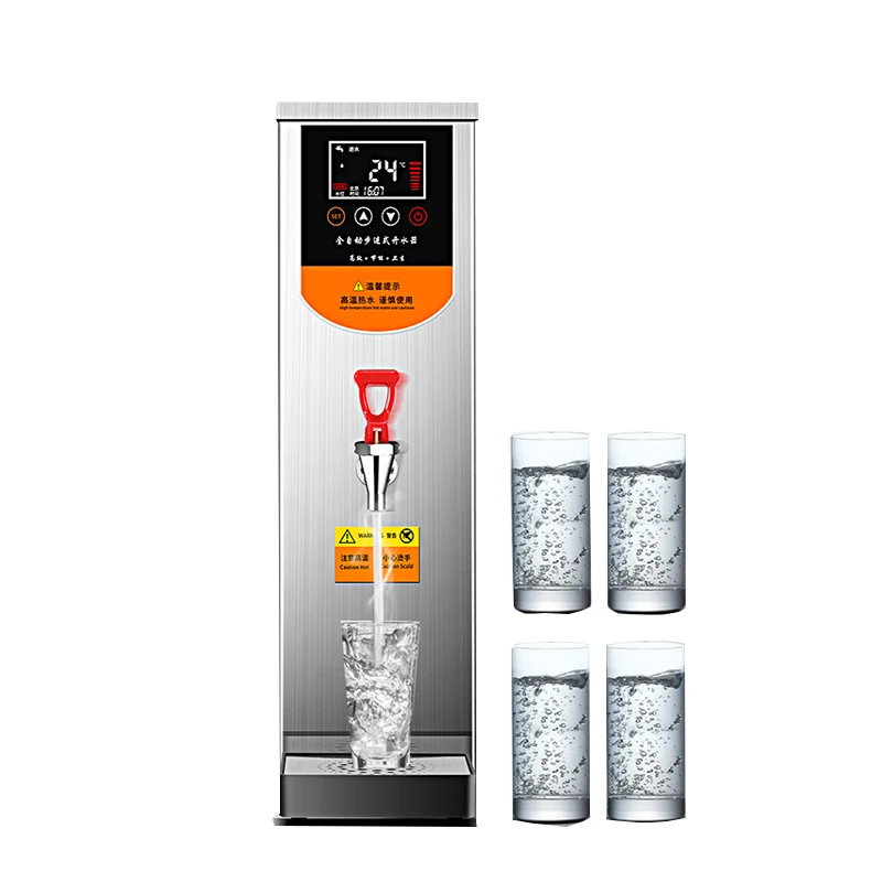 

220V Desktop Stepping Boiling Water Machine 50L/H Hot Water Dispenser Water Machine Coffee Tea Shop Water Boiler