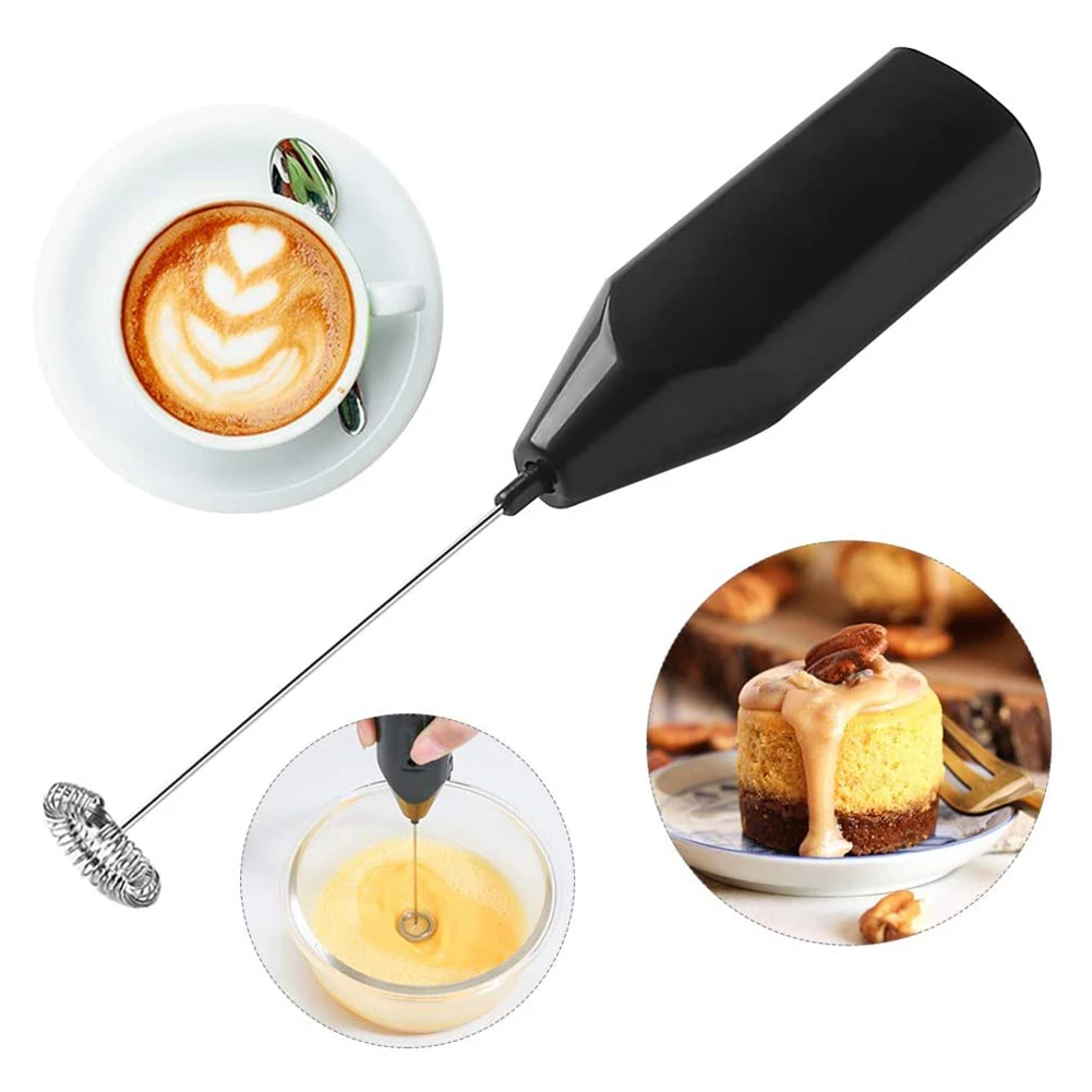 

Handheld Mini Stainless Electric Egg Beater Household Kitchen Coffee Milk Drink Tea Blender Cream Frother Stirring Cooking Tools