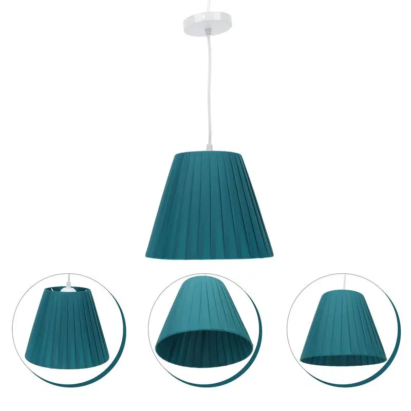 Подвесная лампа с тканевым ремешком дизайнерская люстра в скандинавском стиле