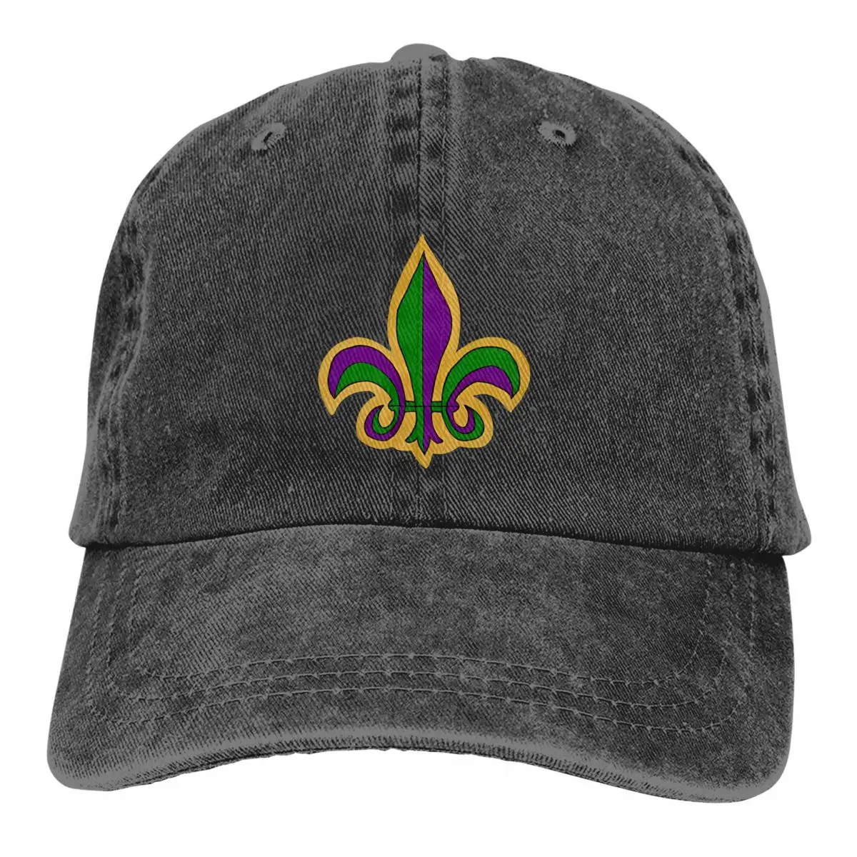 

Summer Cap Sun Visor Mardi Gras Hip Hop Caps Fleur De Lis Cowboy Hat Peaked Hats