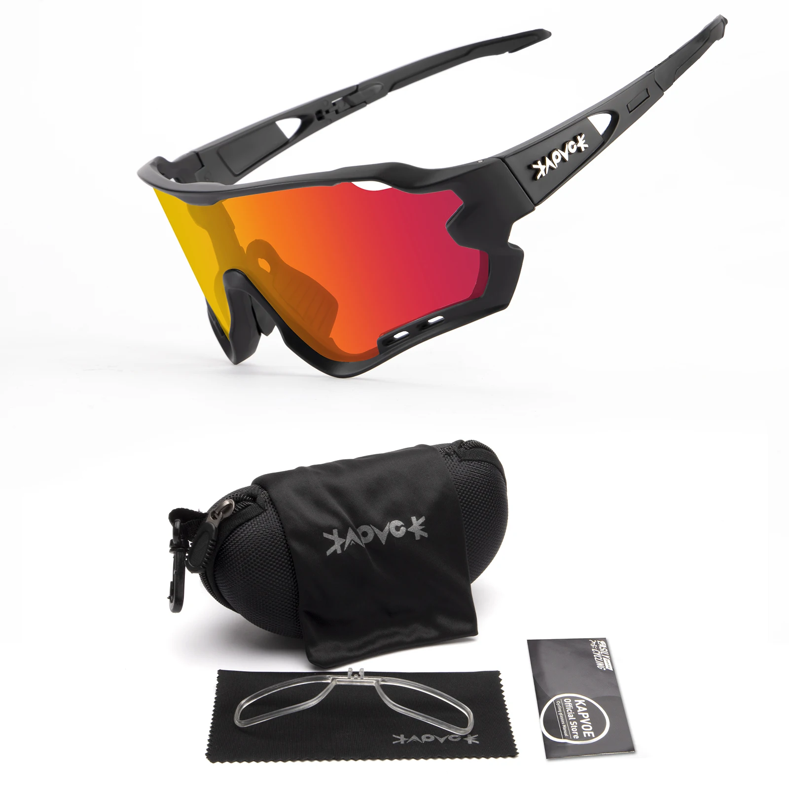 

2022 New 1 Lens Cycling Eyewear Sport Running Riding Fishing Glasses Motorcycle Bicycle Goggle MTB Road Bike Sunglasses