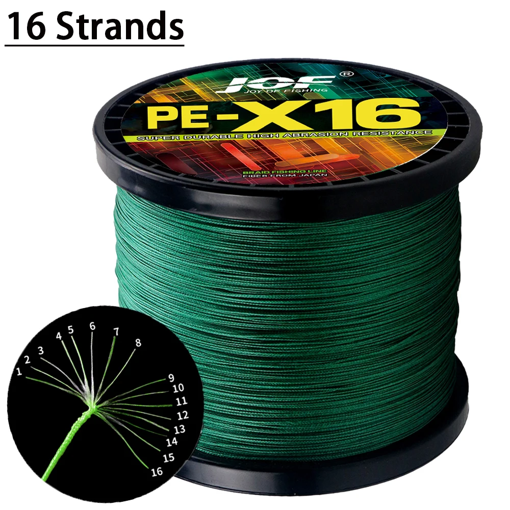 Плетеные рыболовные лески X4 X16 300 м 100