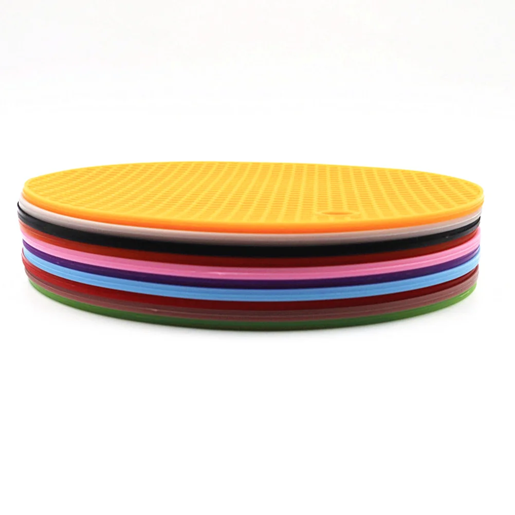 

4pcs Desk Placemat Honeycomb Shape Insulation Non-Slip Placemat for Table Desk