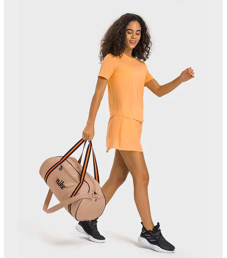 LuluTop Women Gym Shirts Yoga T-shirt Crop Top Fitness Sport Shirt Breathable Sportswear Elastic Women's Gym Clothes Blouse