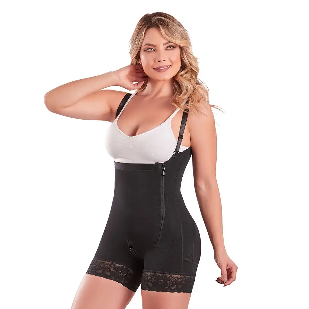 Shoulder Strap Shape Pants Body Shaper for Women Compression Garment Breathable Body Shaper for Women, Tummy Control Shapewear w