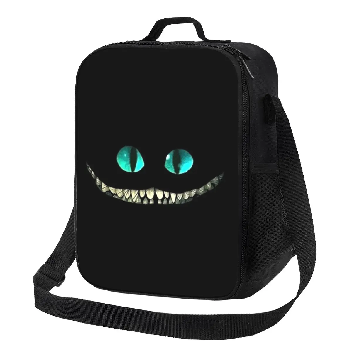 

Cheshires Cat Insulated Lunch Bag for Camping Travel Anime Manga Waterproof Thermal Cooler Bento Box Women Kids