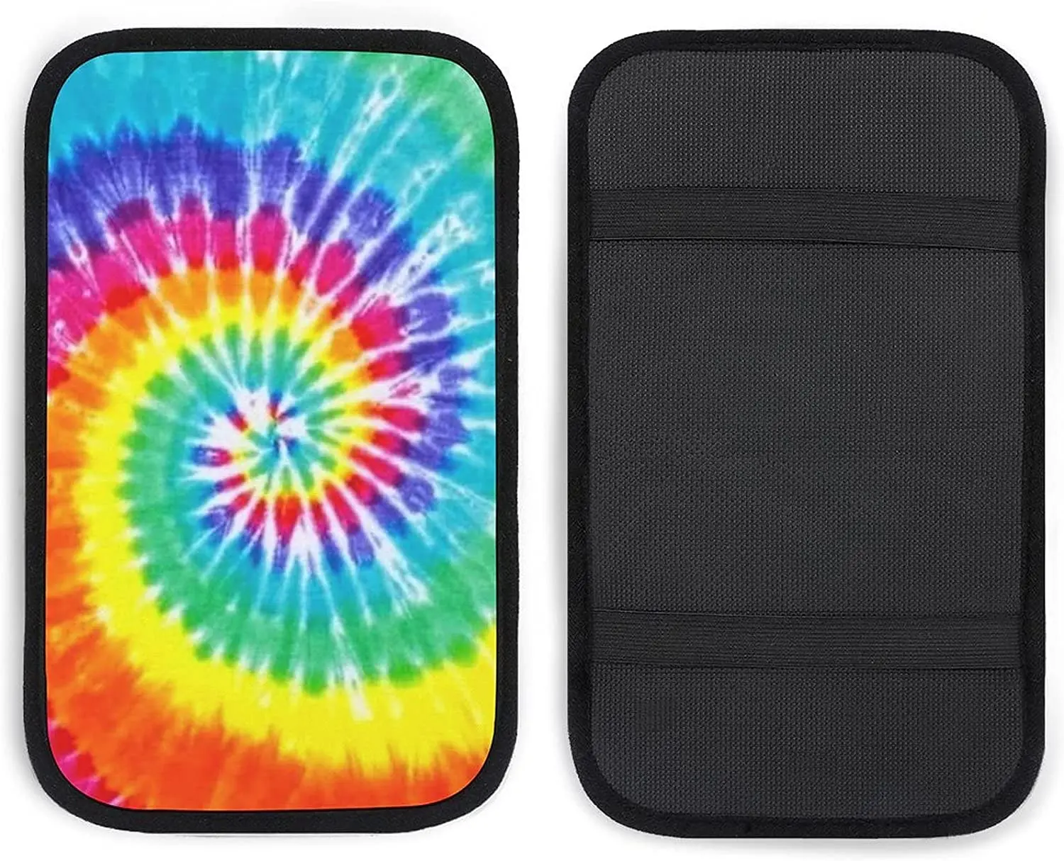 

Sedoied Tye Dye Car Center Console Handrail Box Pad Console Cushion Pads Interior Decor