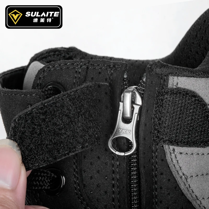 Мужские Мотоциклетные Ботинки Дышащая Защитная Противоскользящая Повседневная