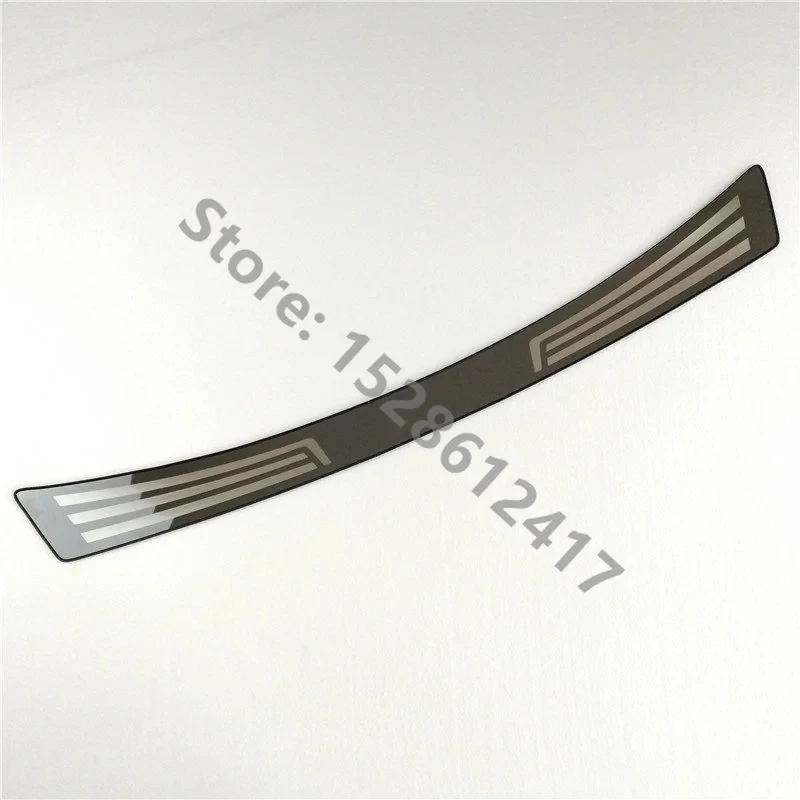 

Для Toyota Rav4 Xa40 2016-2018 автомобильные аксессуары, наклейка, задняя защита, крышка заднего бампера, отделка из нержавеющей стали, защитная пластина багажника