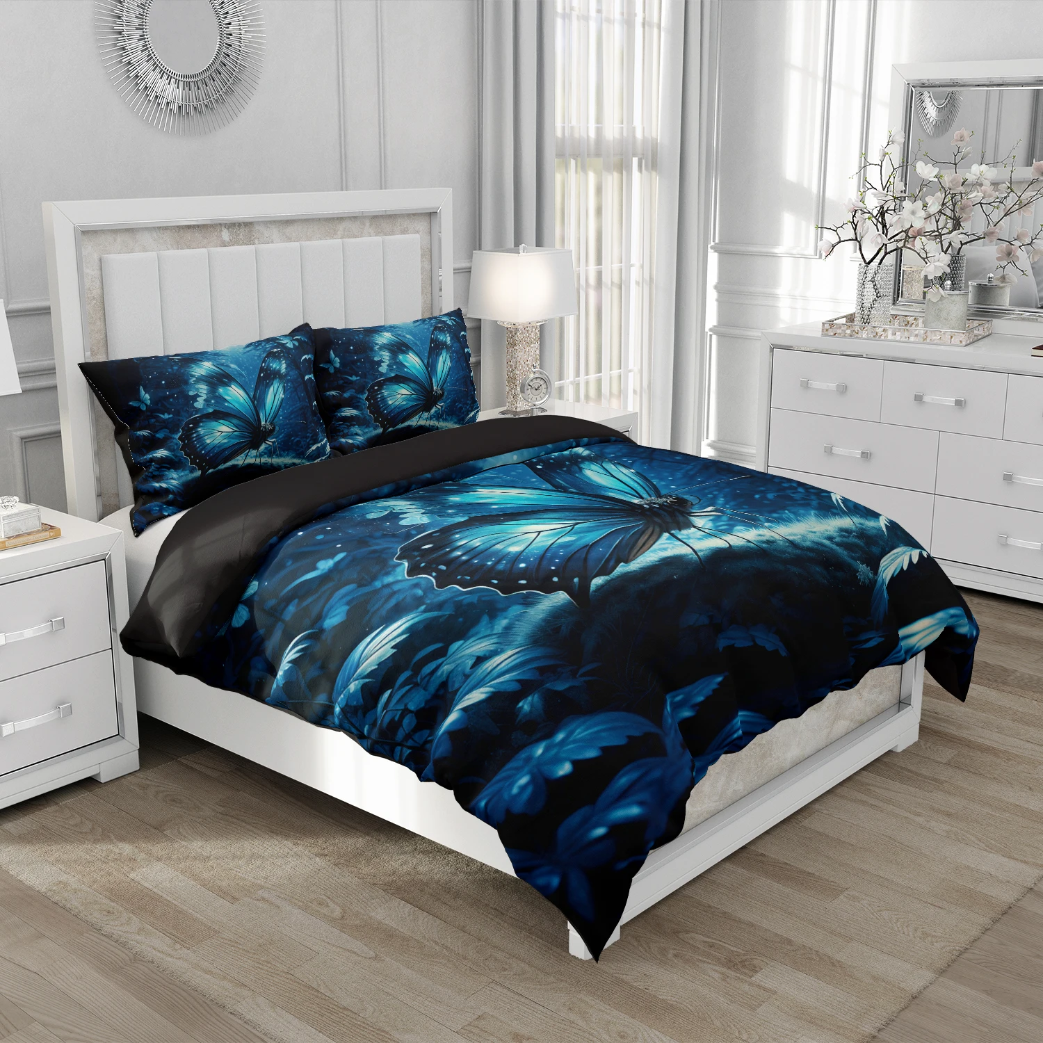 Роскошный комплект пододеяльников-бабочек из 2/3 шт. — ультрамягкое