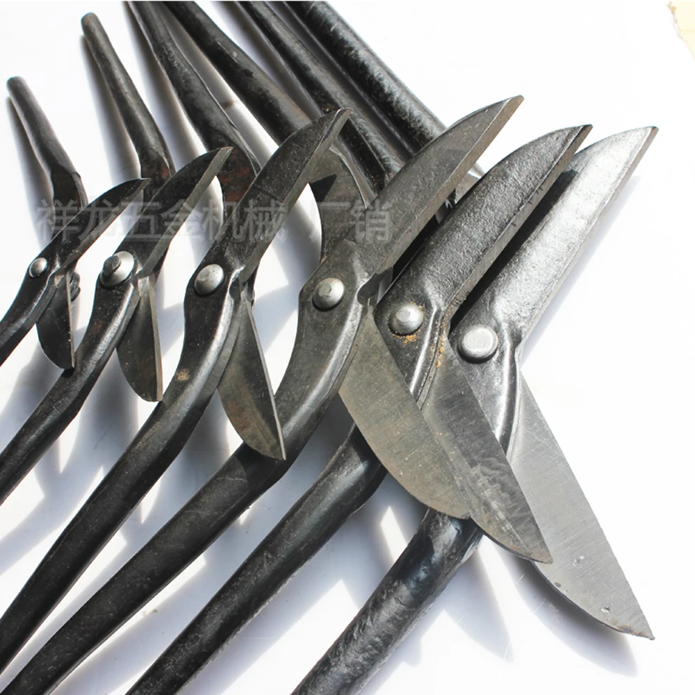 

Free Ship One Piece Stainless Steel Cut Aluminum Copper Sheet Double Straight Iron Scissors