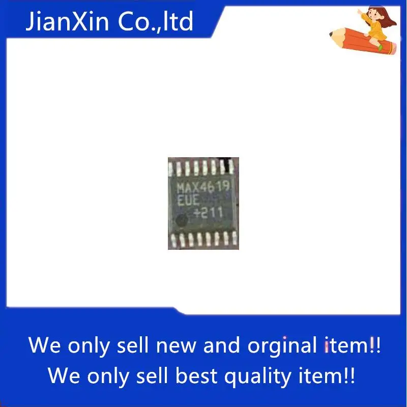 

10pcs 100% orginal new MAX4619EUE+T MAX4619E chip