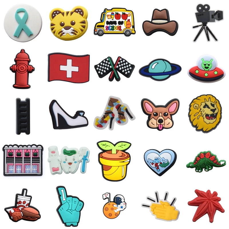 

Kids Boy Women Charm Shoe Charms Wholesale Bulk Men Set Jeans Decorations for Crocs Packs Gifts Shoes Accessories Girl Para Pins