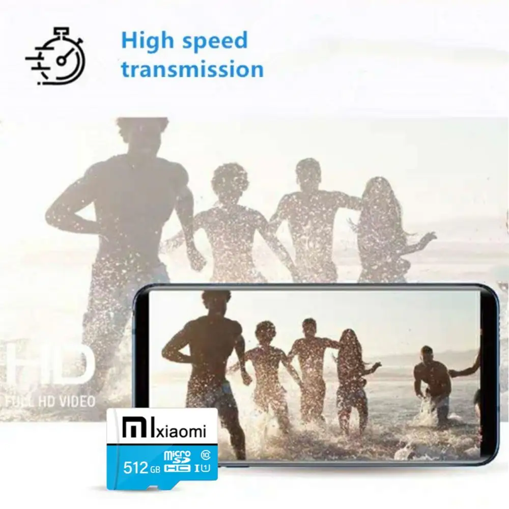 Оригинальная карта памяти XIAOMI 256 ГБ 128 EVO Plus Flash Mini SD 32 Гб 64 512 класс 10