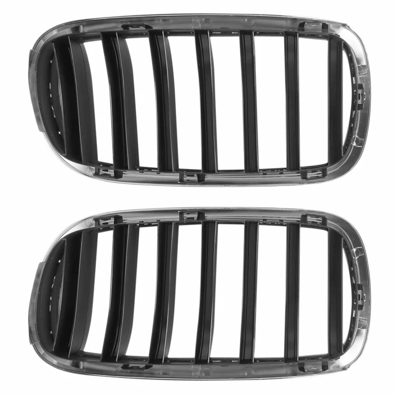

Front Bumper Upper Grille Grill Radiator 51137316061 51137316062 for BMW- X5 F15 2014-2018 Car Accessories