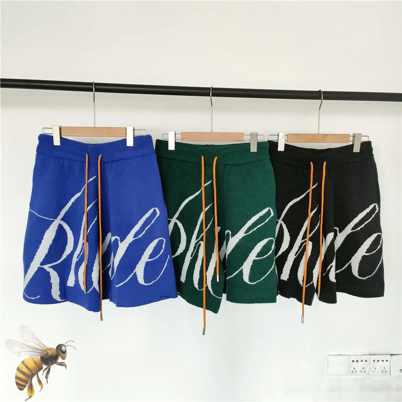 

Свободные трикотажные шорты ревеня для мужчин и женщин