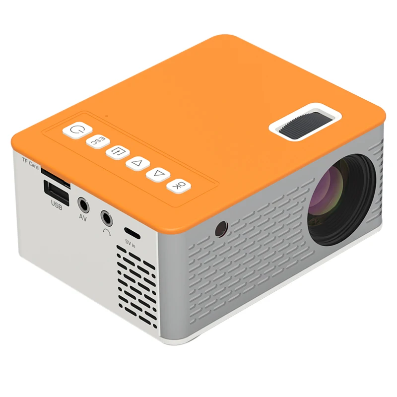 

2020 New HD Mini Projector UC28D 16.7M Audio Portable Projector Home Media Player Video Home Cinema 3D Movie Game Proyector Hot