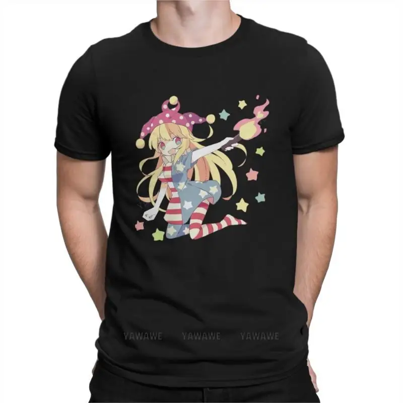 Touhou Project Game футболка для мужчин Классическая с круглым вырезом из чистого хлопка