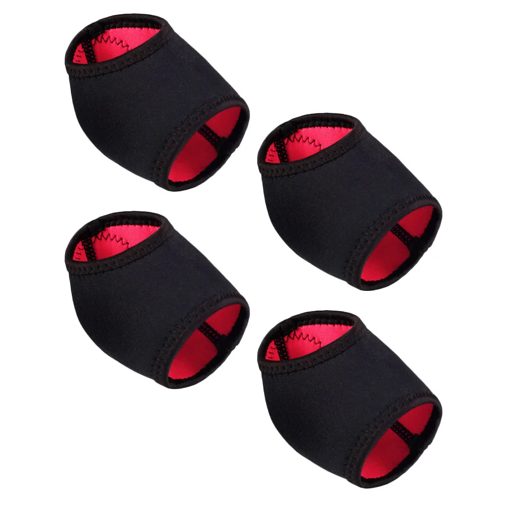 

2 Pairs Heel Socks Cleats Football Foot Care Socks Gel Heel Support Sbr Rear Heel Cushion Antislip Heel Sleeve Men Women