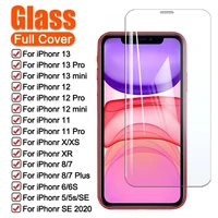 4pcs tempered glass for iphone 13 12 11 pro max screen protector film for iphone 13 12 xr x xs max 6s 8 7 plus mini safety glass