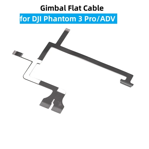 Оригинальный плоский кабель карданной камеры для DJI Phantom 3 Pro/ADV, запасные части для ремонта камеры, гибкая линия, новые запасные части