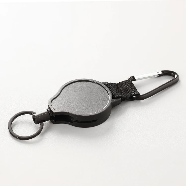 Многофункциональный брелок для ключей карамельных цветов, выдвижной брелок для ключей, брелок для ключей со стальным шнуром