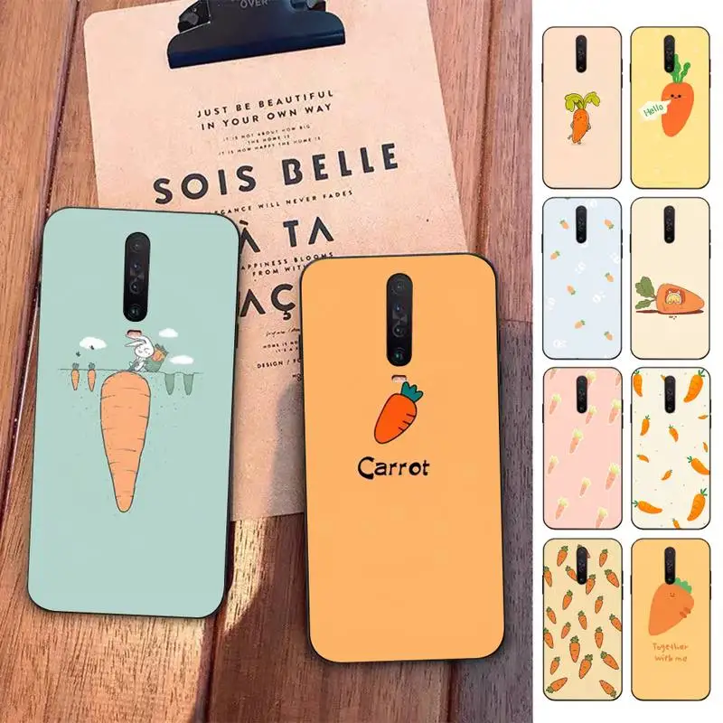 

Cartoon carrot Phone Case for Redmi 5 6 7 8 9 A 5plus K20 4X S2 GO 6 K30 pro