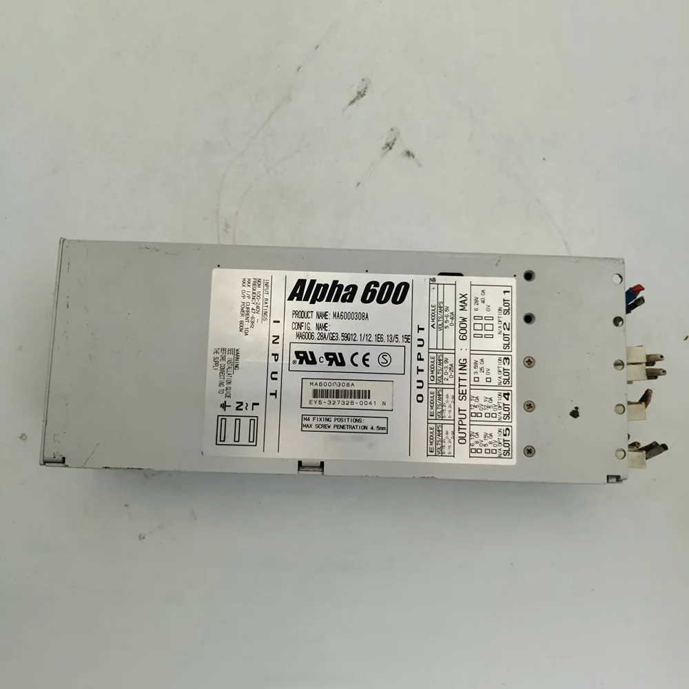 Полностью протестированный источник питания TDK-LAMBDA Modular Alpha 600MA 6000308 A