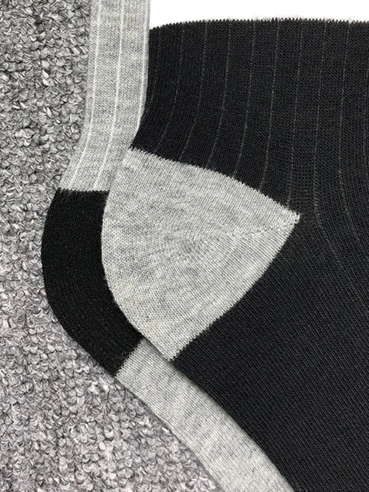 3 pairs of tb socks men's and women's net red medium-high tide brand cotton four-bar striped stockings gift box tide