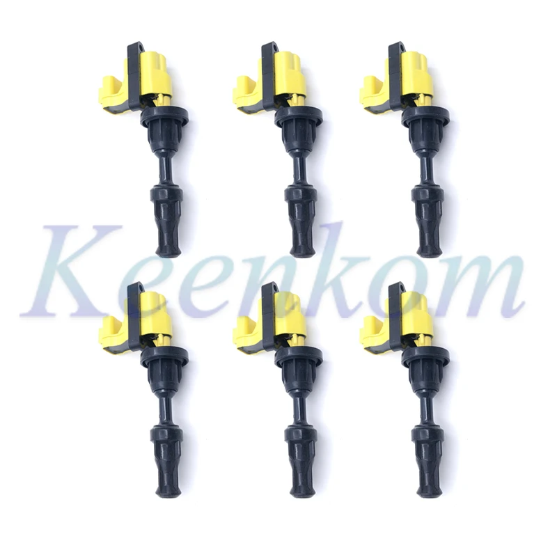 6 шт. катушка зажигания SF-DIS-009 DIS-009 для Nissan 300ZX VG30DE VG30DETT 3.0L V6 1990-1996 гг.